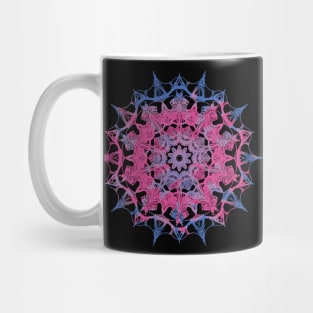 Subtle Tie Dye Mandala Flag Mug